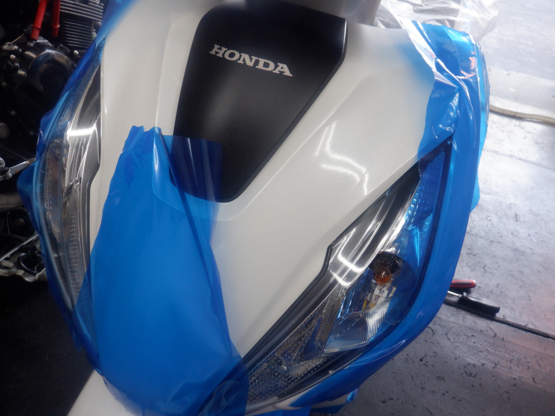 ＤＩＯ１１０納車準備(*^^)v
